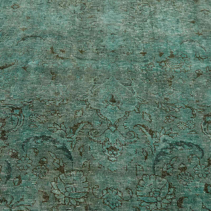 Boyalı El Dokuma Vintage Halı - 222 cm x 333 cm - K0066945