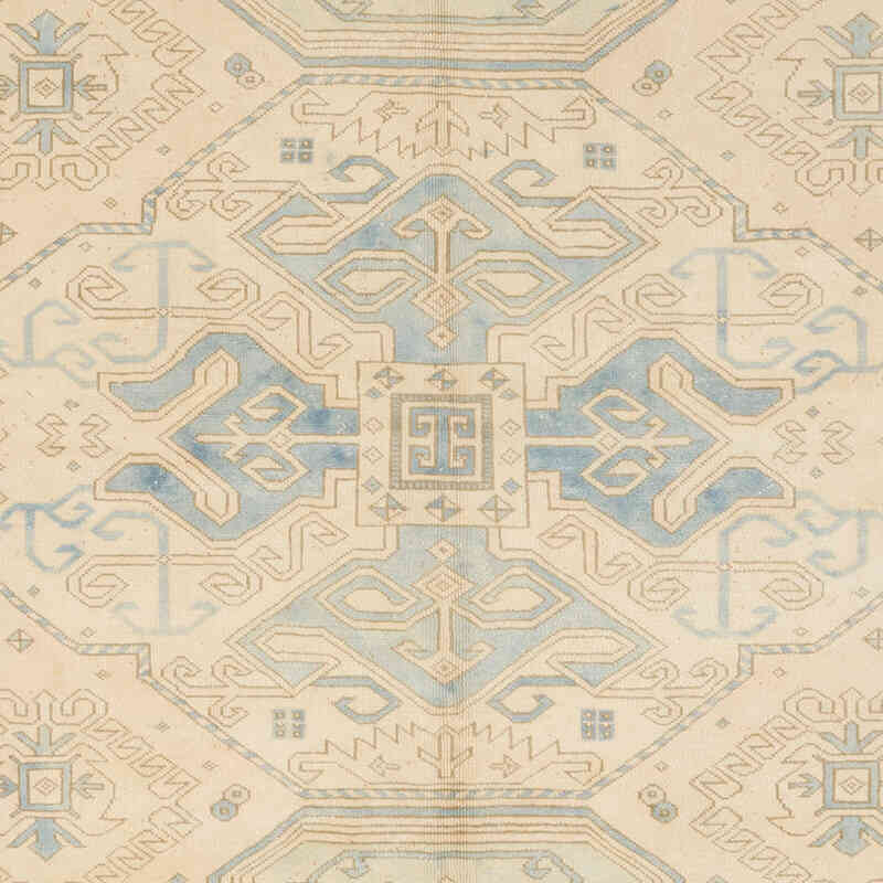 Vintage Hand-Knotted Oriental Rug - 8' 8" x 11' 5" (104" x 137") - K0066948