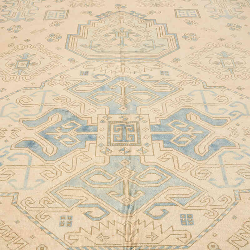 Vintage Hand-Knotted Oriental Rug - 8' 8" x 11' 5" (104" x 137") - K0066948