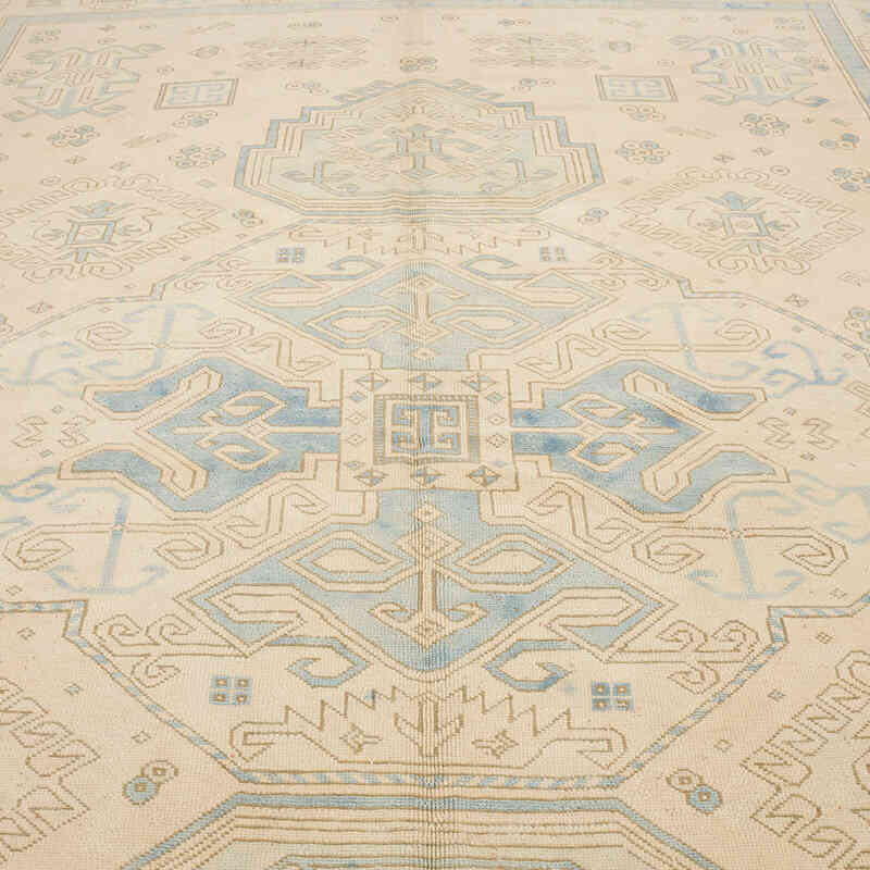 Vintage Hand-Knotted Oriental Rug - 8' 8" x 11' 5" (104" x 137") - K0066948