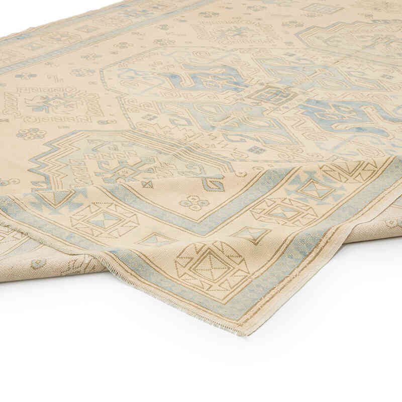 Vintage Hand-Knotted Oriental Rug - 8' 8" x 11' 5" (104" x 137") - K0066948