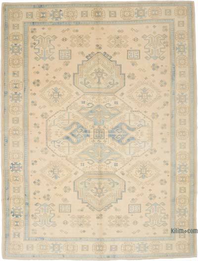 Vintage Hand-Knotted Oriental Rug - 8' 8" x 11' 5" (104" x 137")