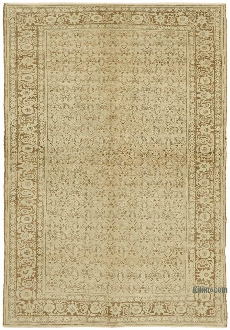 Alfombra Oriental Vintage Anudada a Mano - 206 cm x 300 cm - K0066950