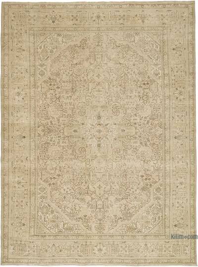 Vintage Hand-Knotted Oriental Rug - 9' 6" x 12' 8" (114" x 152")