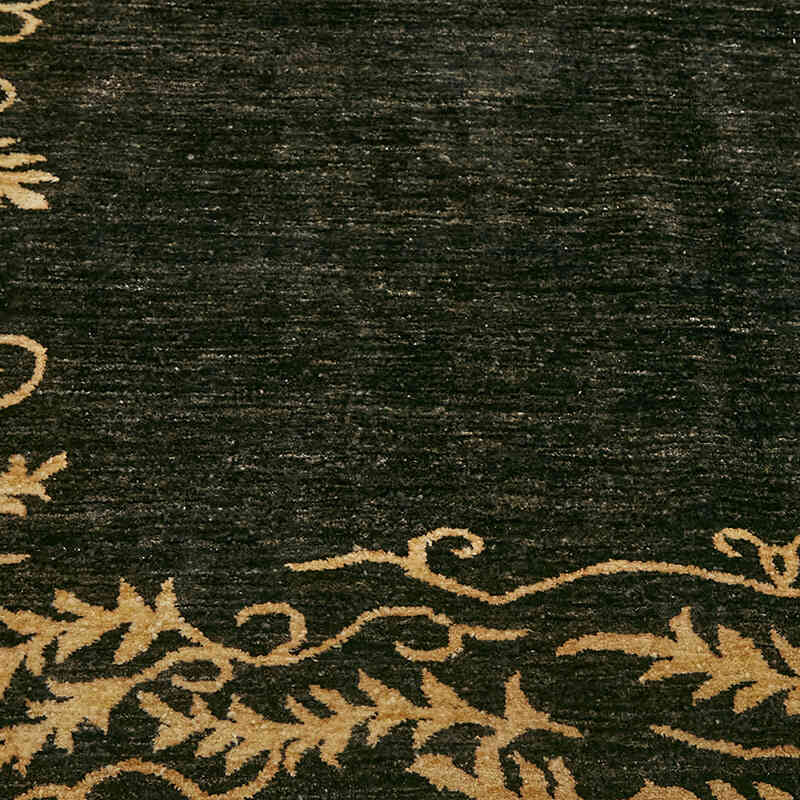 Boyalı El Dokuma Vintage Halı - 213 cm x 298 cm - K0066969