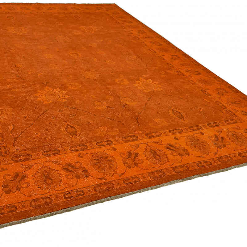 Boyalı El Dokuma Vintage Halı - 267 cm x 372 cm - K0066972