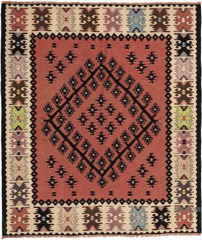 Vintage Şarköy Kilimi - 128 cm x 145 cm