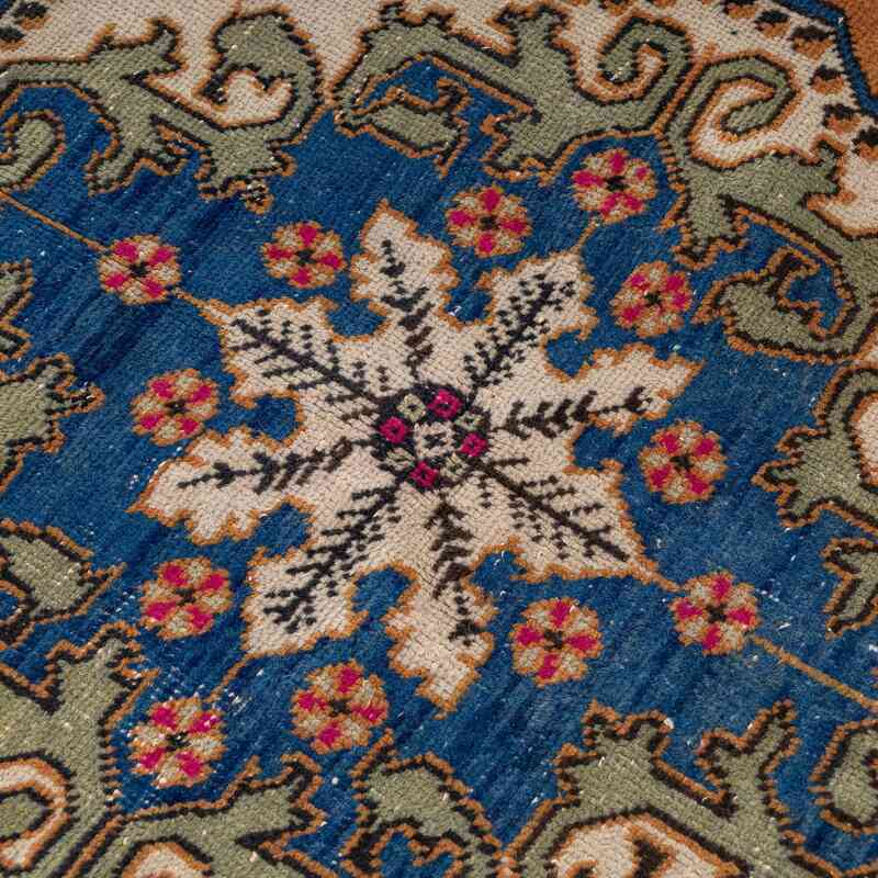 Vintage Turkish Hand-Knotted Rug - 4' 5" x 7' 4" (53" x 88") - K0067026