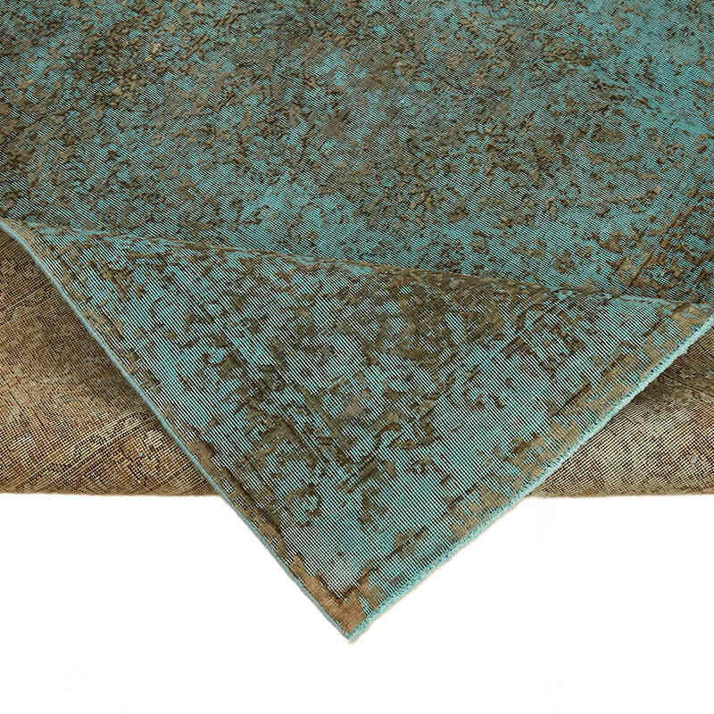 Boyalı El Dokuma Vintage Halı - 242 cm x 349 cm - K0067248