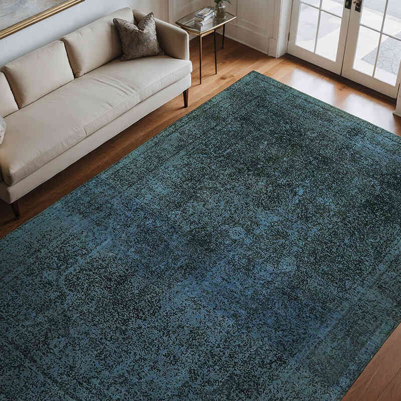 Alfombra Turca Vintage Sobre-teñida - 248 cm x 340 cm - K0067249