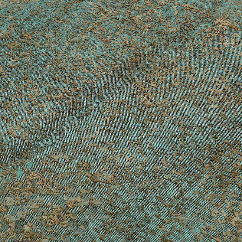 Over-dyed Vintage Hand-Knotted Oriental Rug - 7' 7" x 10' 6" (91" x 126") - K0067251