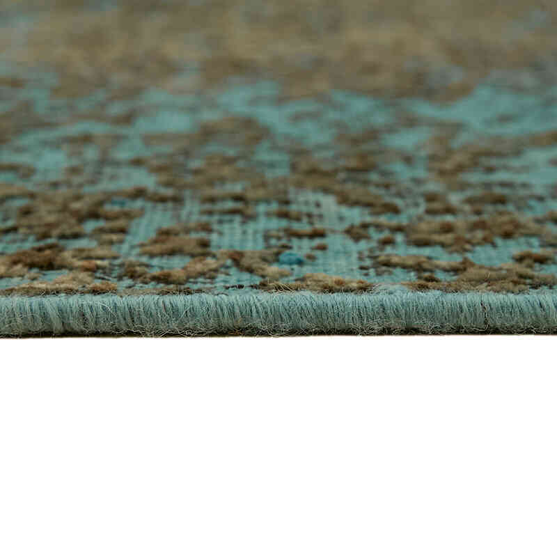 Over-dyed Vintage Hand-Knotted Oriental Rug - 7' 7" x 10' 6" (91" x 126") - K0067251
