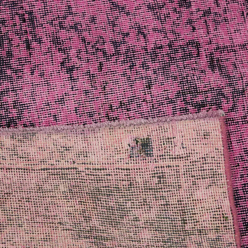 Siyah Boyalı El Dokuma Vintage Halı - 284 cm x 380 cm - K0067261