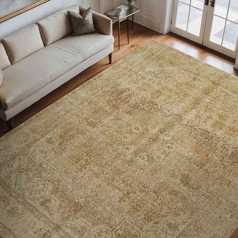 Alfombra Oriental Vintage Anudada a Mano - 259 cm x 320 cm - K0067264