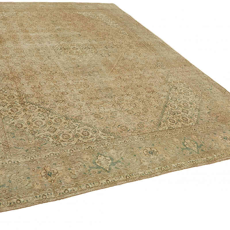 Vintage Hand-Knotted Oriental Rug - 8' 2" x 11' 1" (98" x 133") - K0067271