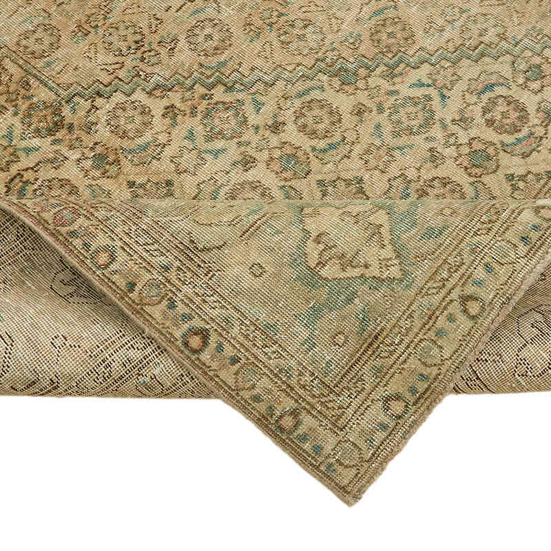 Vintage Hand-Knotted Oriental Rug - 8' 2" x 11' 1" (98" x 133") - K0067271