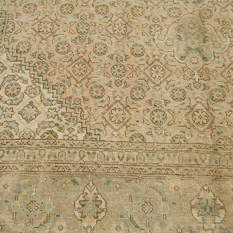 Vintage Hand-Knotted Oriental Rug - 8' 2" x 11' 1" (98" x 133") - K0067271