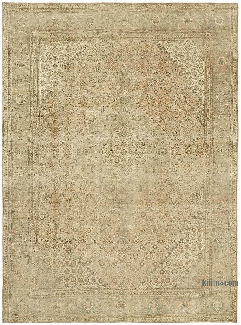 Vintage Hand-Knotted Oriental Rug - 8' 2" x 11' 1" (98" x 133") - K0067271