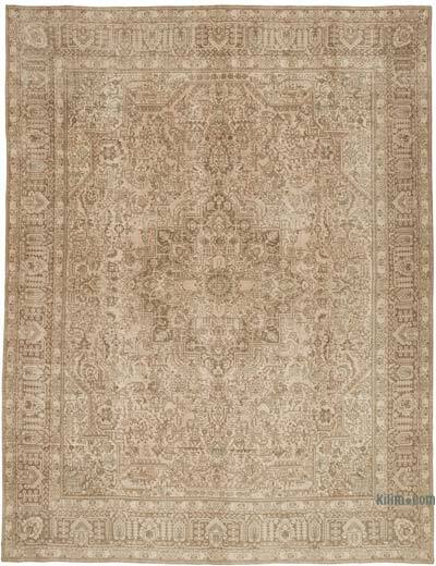 Vintage Hand-Knotted Oriental Rug - 9' 7" x 12' 8" (115" x 152")