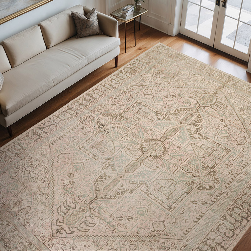 El Dokuma Vintage Halı - 257 cm x 338 cm - K0067286