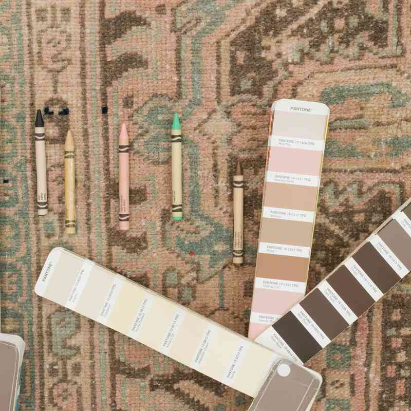 El Dokuma Vintage Halı - 257 cm x 338 cm - K0067286