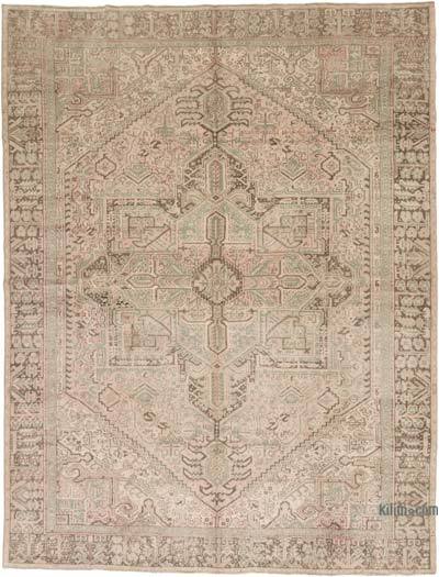 Vintage Hand-Knotted Oriental Rug - 8' 5" x 11' 1" (101" x 133")