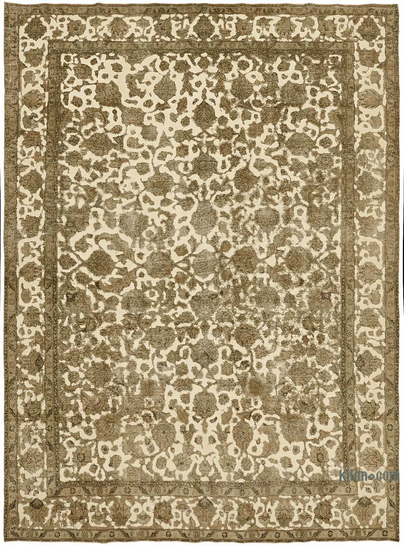 Vintage Hand-Knotted Oriental Rug - 9' 9" x 13' 1" (117" x 157") - K0067294