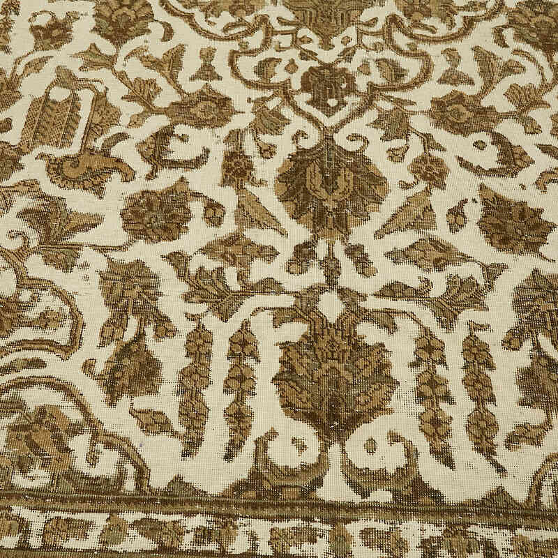 Vintage Hand-Knotted Oriental Rug - 8' 2" x 10' 10" (98" x 130") - K0067306