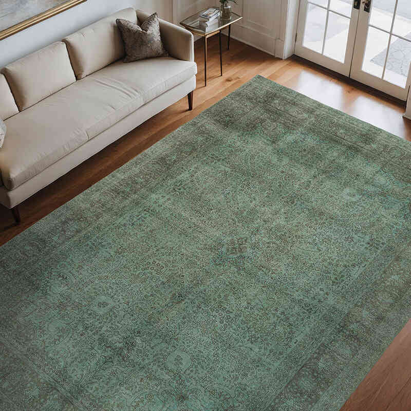Alfombra Turca Vintage Sobre-teñida - 240 cm x 345 cm - K0067311