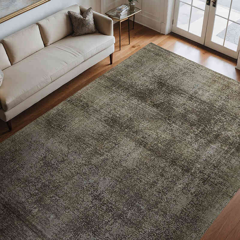 Alfombra Turca Vintage Sobre-teñida - 241 cm x 341 cm - K0067317