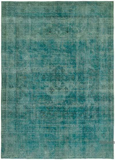 Over-dyed Vintage Hand-Knotted Oriental Rug - 9' 8" x 13'  (116 in. x 156 in.)