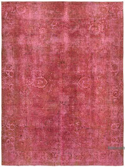 Over-dyed Vintage Hand-Knotted Oriental Rug - 9' 5" x 12' 4" (113 in. x 148 in.)