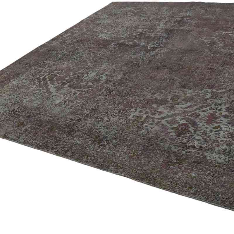 Boyalı El Dokuma Vintage Halı - 298 cm x 384 cm - K0067324