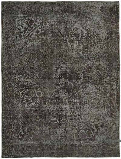 Over-dyed Vintage Hand-Knotted Oriental Rug - 9' 9" x 12' 7" (117 in. x 151 in.)