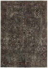 Boyalı El Dokuma Vintage Halı - 251 cm x 345 cm