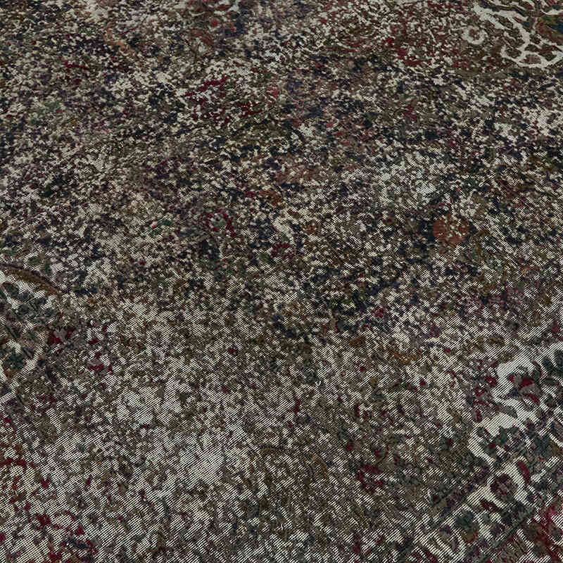 Boyalı El Dokuma Vintage Halı - 251 cm x 345 cm - K0067325