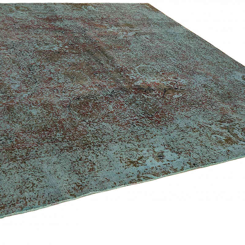 Alfombra Turca Vintage Sobre-teñida - 331 cm x 331 cm - K0067329