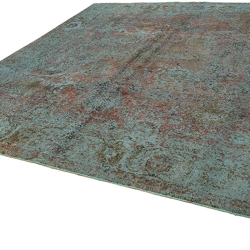 Alfombra Turca Vintage Sobre-teñida - 331 cm x 331 cm - K0067329