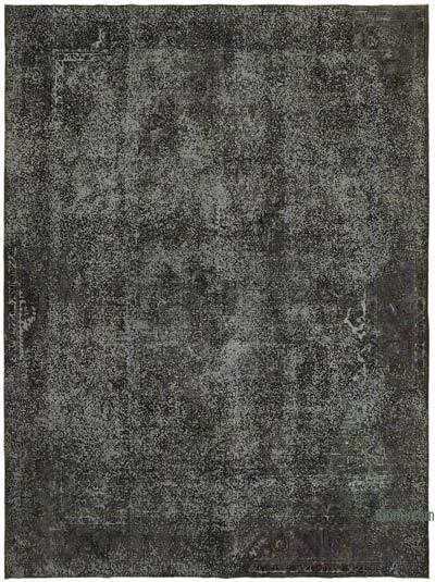 Boyalı El Dokuma Vintage Halı - 295 cm x 385 cm