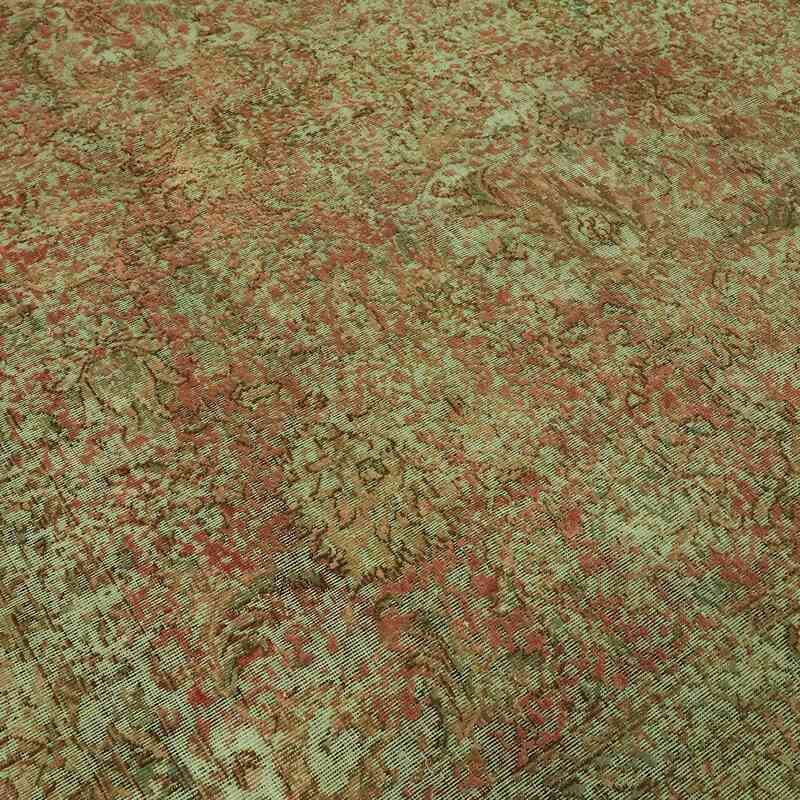 Boyalı El Dokuma Vintage Halı - 293 cm x 381 cm - K0067331