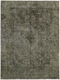 Boyalı El Dokuma Vintage Halı - 295 cm x 387 cm