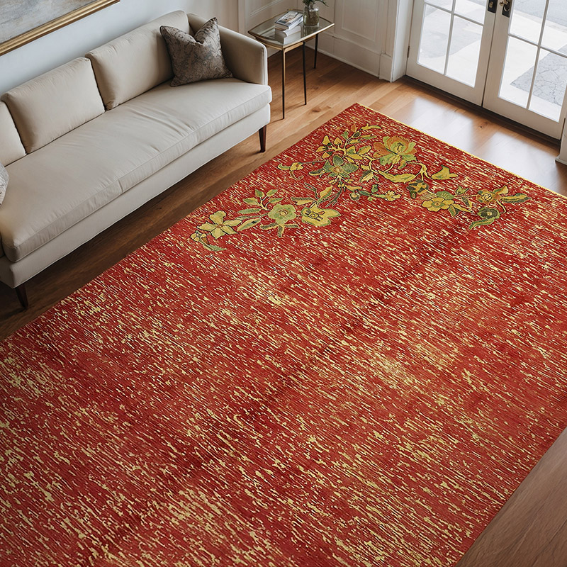 Alfombra Turca Vintage Sobre-teñida - 234 cm x 330 cm - K0067333