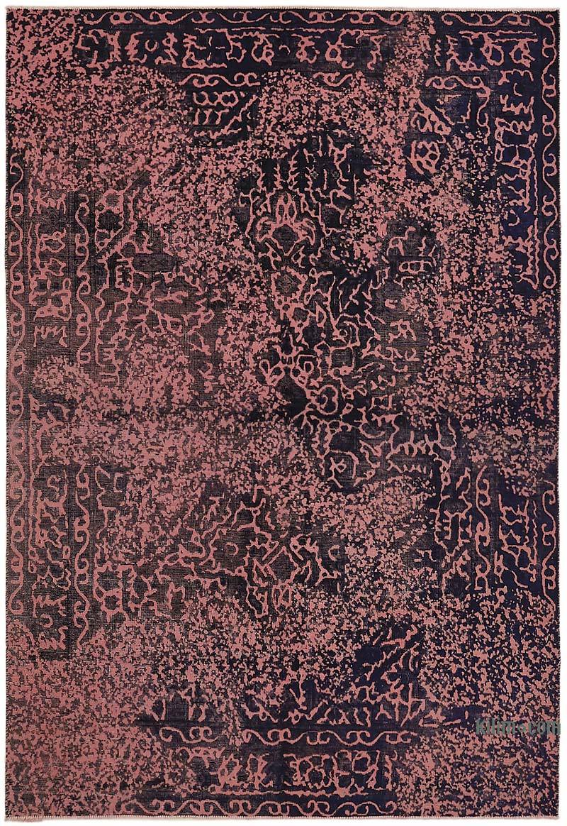 Boyalı El Dokuma Vintage Halı - 199 cm x 283 cm - K0067337