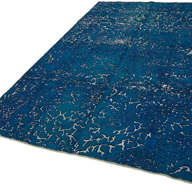 Over-dyed Vintage Hand-Knotted Oriental Rug - 5' 11" x 9' 11" (71" x 119") - K0067338