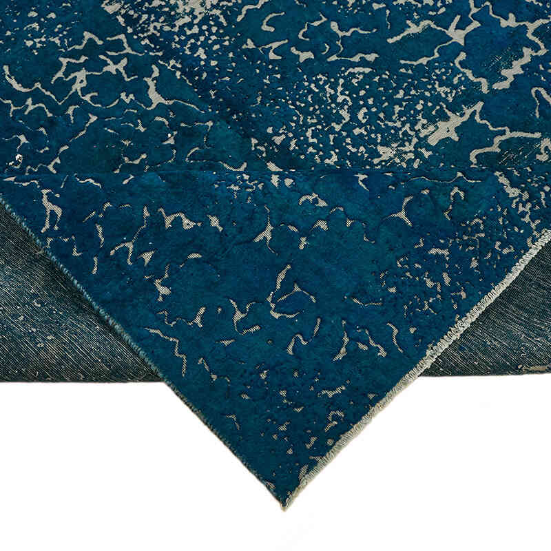 Over-dyed Vintage Hand-Knotted Oriental Rug - 5' 11" x 9' 11" (71" x 119") - K0067338