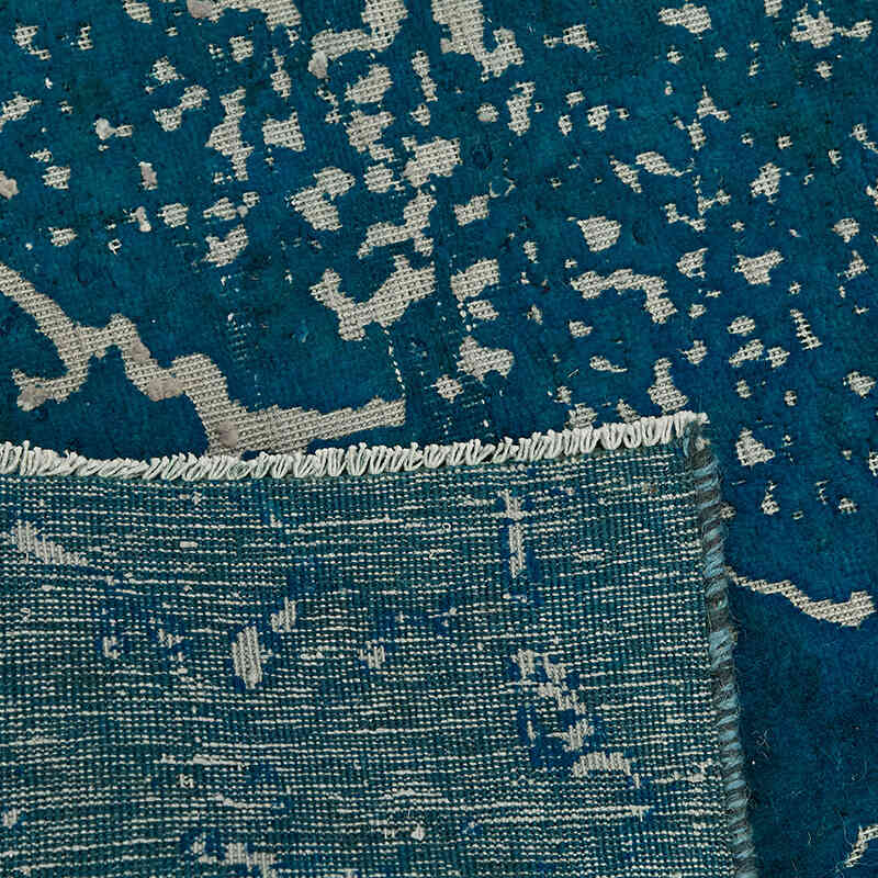 Over-dyed Vintage Hand-Knotted Oriental Rug - 5' 11" x 9' 11" (71" x 119") - K0067338