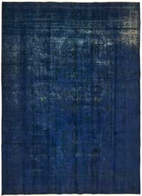 Boyalı El Dokuma Vintage Halı - 244 cm x 330 cm