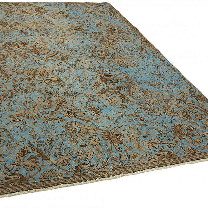 Alfombra Turca Vintage Sobre-teñida - 203 cm x 273 cm - K0067344