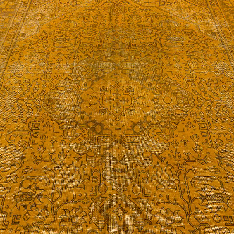 Boyalı El Dokuma Vintage Halı - 185 cm x 270 cm - K0067351
