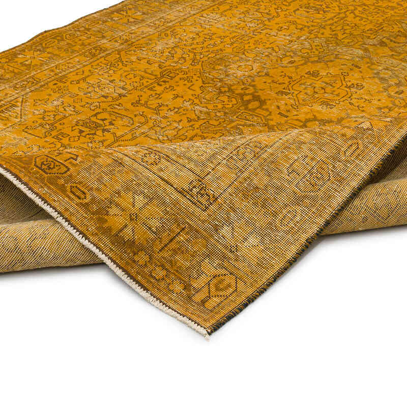 Boyalı El Dokuma Vintage Halı - 185 cm x 270 cm - K0067351